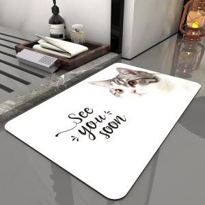 China Microfiber Anti Slip Bath Mat Quick Drying Super Absorbent wholesale
