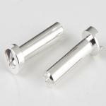 Hexie Silver Bullet Banana Plug Connectors 14mm 18mm For RC Battery