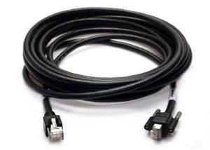 China Scuff Resistant Camera Rj45 Data Cable Bare Copper Conductor Black Color wholesale