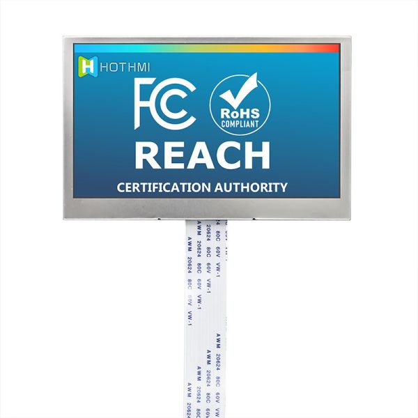 4.3 Inch IPS 800x480 Wide Temperature TFT Display Panel MIPI For Industrial Control