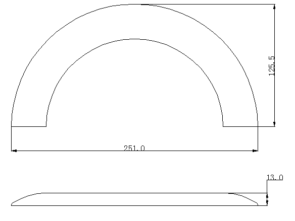 Durable Zinc Alloy Furniture Pulls , Electroplated Cabinet Drawer Pulls