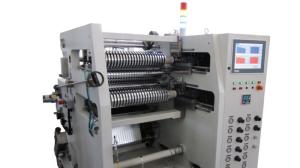 China 12 Micron BOPP 200 Volt 1000mm Film Slitting Equipment wholesale