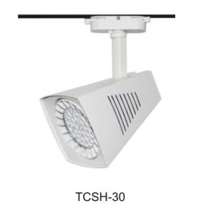 China White / Black High Power LED Track Light , Led Track Spotlight 3 Years Warranty wholesale