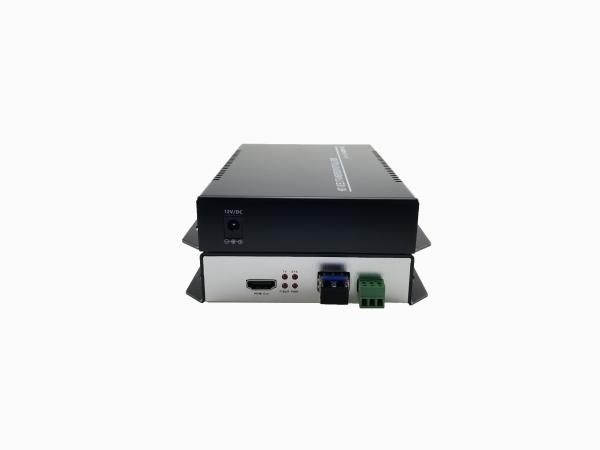 4k CCTV video transmitter hdmi to fibre converter , Simplex Fiber hdmi tv