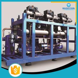 China Automatic Cold Room Condensing Unit Copeland Screw Compressor Racks wholesale