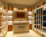 Wall Mount Shoe Display Shelves Footwear Display Stands Easy Assemble