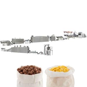 China 150kg/H Grain Powder Corn Puff Production Line 316 Stainless Steel wholesale