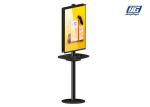 Round Base Commercial Phone Charging Station Double Sided Wide Display Angle