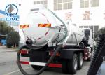 LHD / RHD 6x4 10 Wheels Vacuum Truck / 20 CBM Sewage Pumping Trucks HOWO 336hp