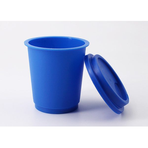 30g Capacity Blue Coffee Pod Capsules With Aluminum Seal Liner And Lid