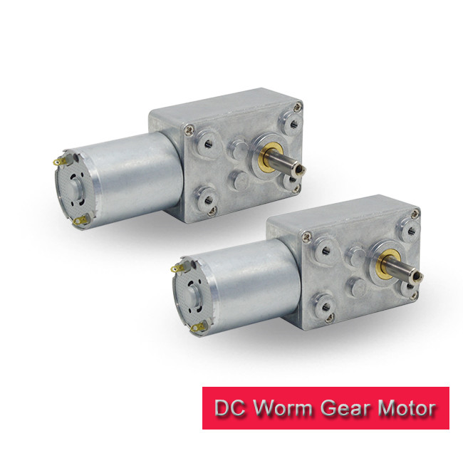 Professional DC Worm Gear Motor 46GF370 Small Worm Gear Motor For Smart Robot