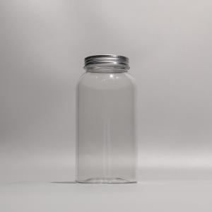 China 500ml Round PET Plastic Bottle with Aluminum/Plastic Cap wholesale
