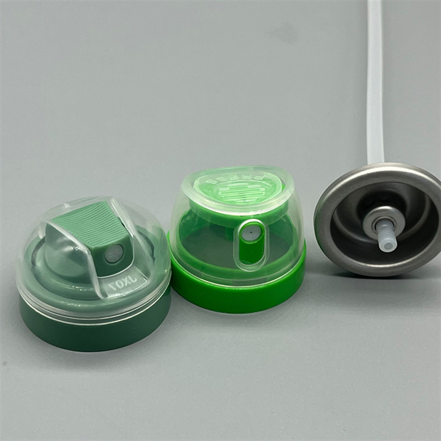 Customizable Branded Deodorant Body Spray Valve for Private Label Collections with Interchangeable Nozzles