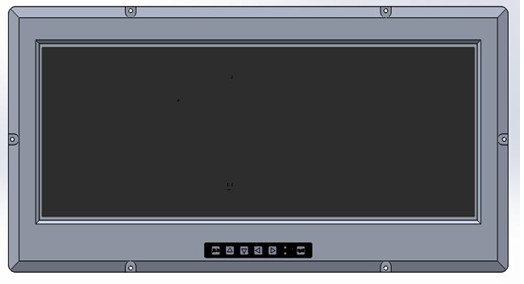 Airborne TFT LCD display module