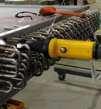High Speed Automatic Tube Welding Machine Good Contact Narrow Space Pipe