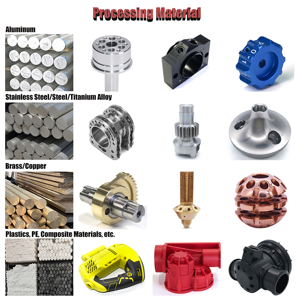 Customized CNC Milling Parts Made with Latest Processing Technology and Advanced Production Equipment