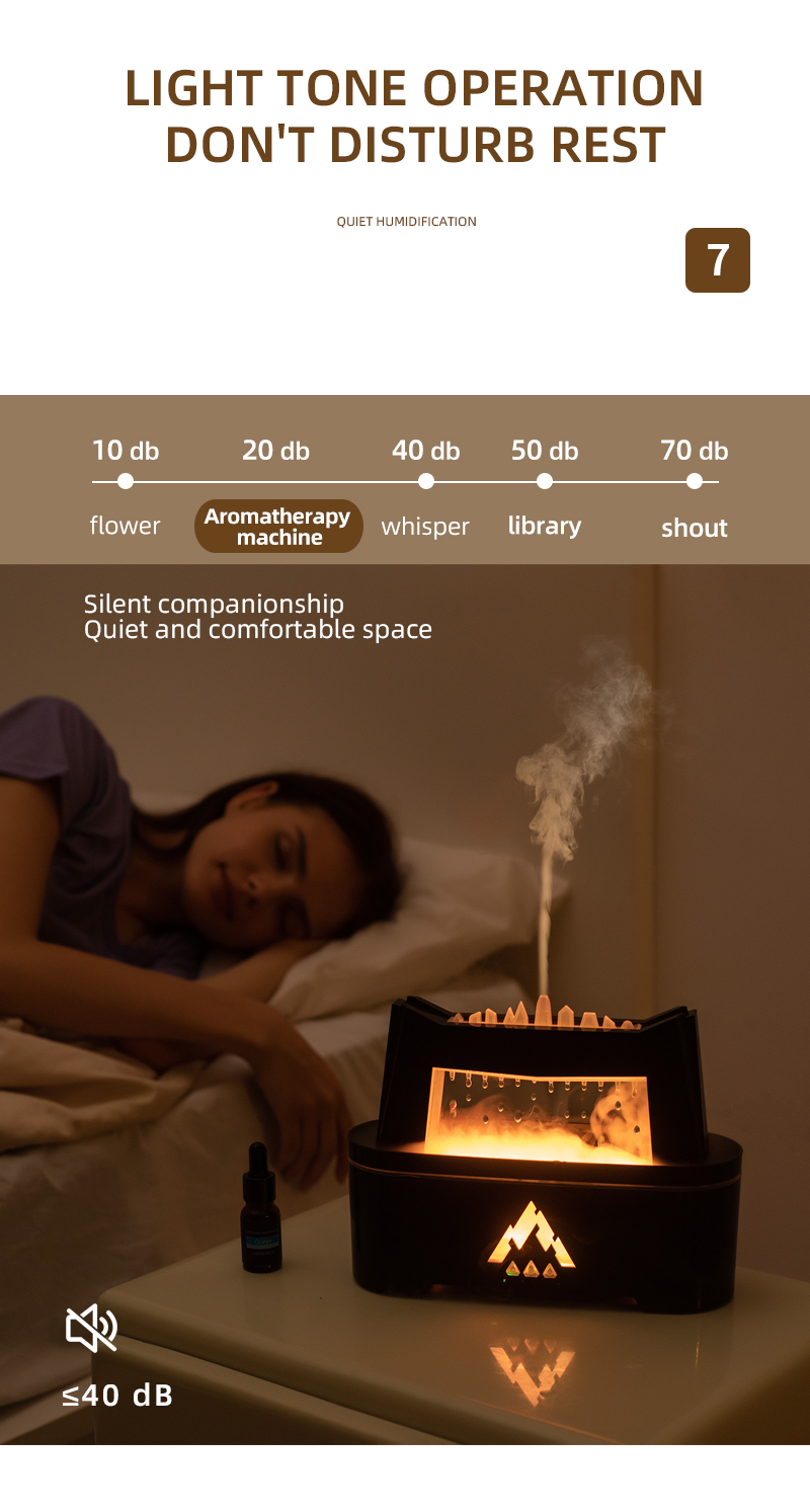 2023 Volcano Humidifier for Home Office Spa Online Sales Private Mold Yes 3 Mist Output