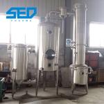 Double Effect Herbal Extraction Equipment For Evaporating Concentrating Liquid