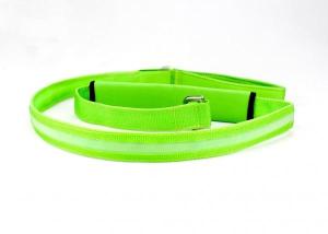 China 120cm Dog Collars And Leashes / Light Up Dog Leash Weight 200g Abrasion Resistant wholesale
