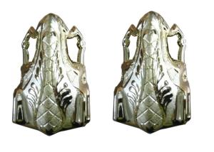China Plastic Customized Funeral Golden Decoration Coffin Parts For casket wholesale