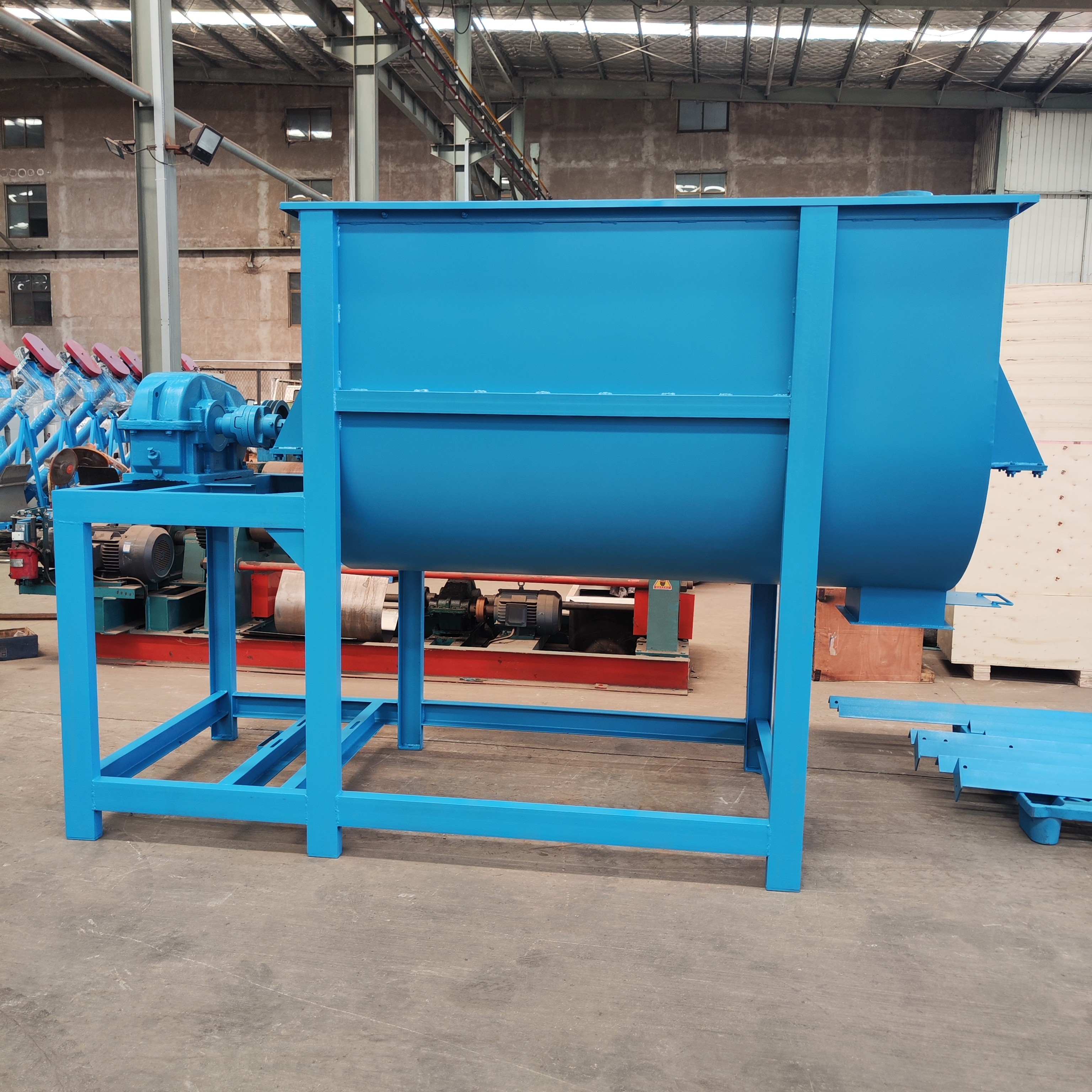 1000kg/H Chicken Food Processing Machine 1-10mm Mini Cattle Feed Machine Plant