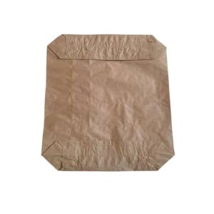 China Waterproof Cement 3 Ply Paper Bags Multiwall 20kg Customized With Adhesive wholesale