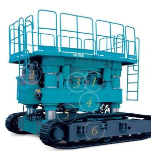 China Full Casing Bored 2000mm Diameter 1800Kw Piling Rotator wholesale