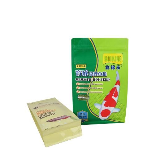 Custom Design Printing Packing Fish Feed LurePET Plastic Bag Fishing Food Bags With Resealable Zipper