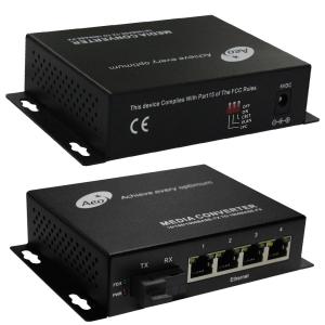 China Commercial ST Fiber To Ethernet Media Converter 10/100M wholesale