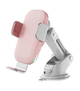 China Rubber Oil Coating Infrared Sensor 15W Wireless Phone Charger wholesale