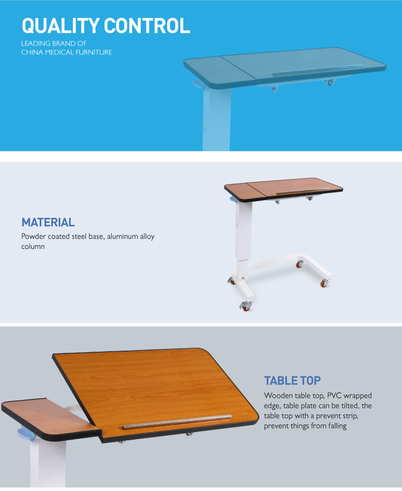 Hospital Overbed Dining Table