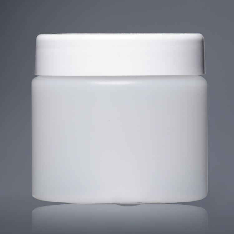 Recycling HDPE 2oz 60ml Plastic Packaging Jars Empty For Skin Care Cream