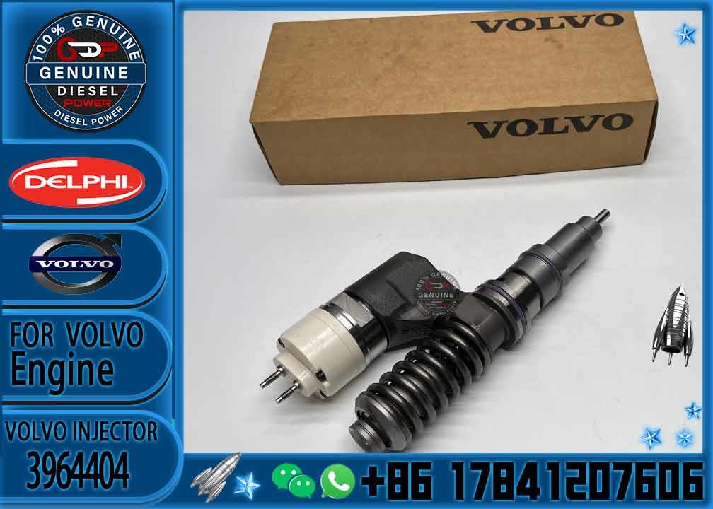 Excavator Parts Common Rail Injector 3964404 3169521 3155040 for VOL