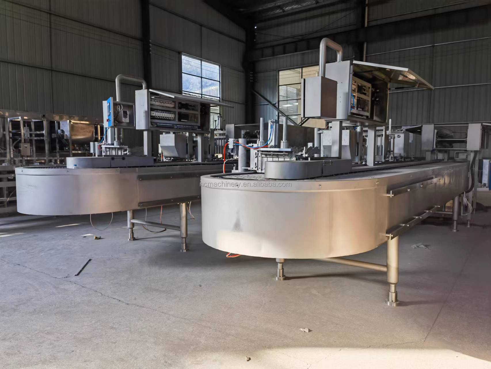 Advanced 8000 KG Chocolate Ice Cream Bar Making Machine for Popsicle Production