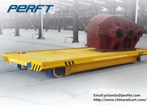 China Carbon Steel Material Heavy Duty Handling Equipment / Material Transfer Cart wholesale