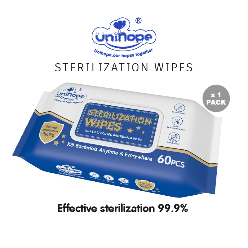 Non-Woven 40g 75% Soft Alcohol Wipes for Adult Children All-Purpose Cleaning Detergent