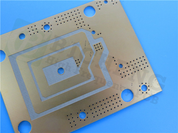 Rogers DiClad 880 High Frequency PCB Double Layer 60mil With Immersion Gold