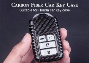 China High Impact Strength Logo Printed Honda Carbon Fiber Key Fob wholesale