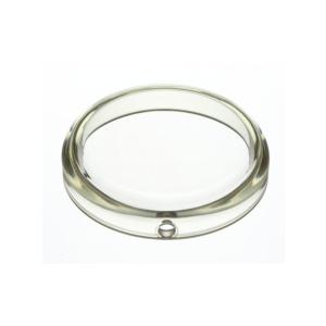 China 3mm Thickness Round Watch Case , 36mm Watch Case Yellow With Crown Hole wholesale