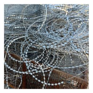 China High Tensile Galvanized Steel Fencing Razor Barbed Wire wholesale