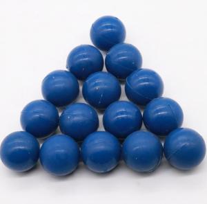 China 23MM 25MM Silicone High Bounce Balls , Customized Vibrating Sieve Rubber Mini Bouncy Balls wholesale