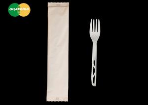 China Individually Wrapped Food Grade Disposable Cutlery Biodegradable Transparent wholesale