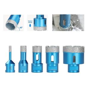 China 15mm 30mm Sintered Diamond Drill Bit Ceramic Pots Marble 30x15x60xM14 wholesale
