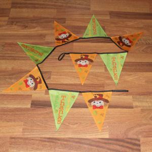 China Fall Harvest Triangle Flag Bunting Scarecrow wholesale