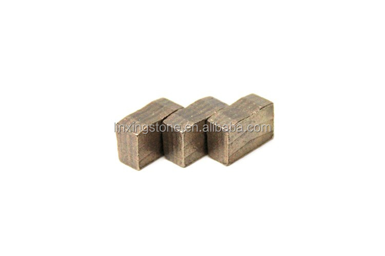 Raw Material Metal Powder Diamond Cutting Segment for Marble Gangsaw