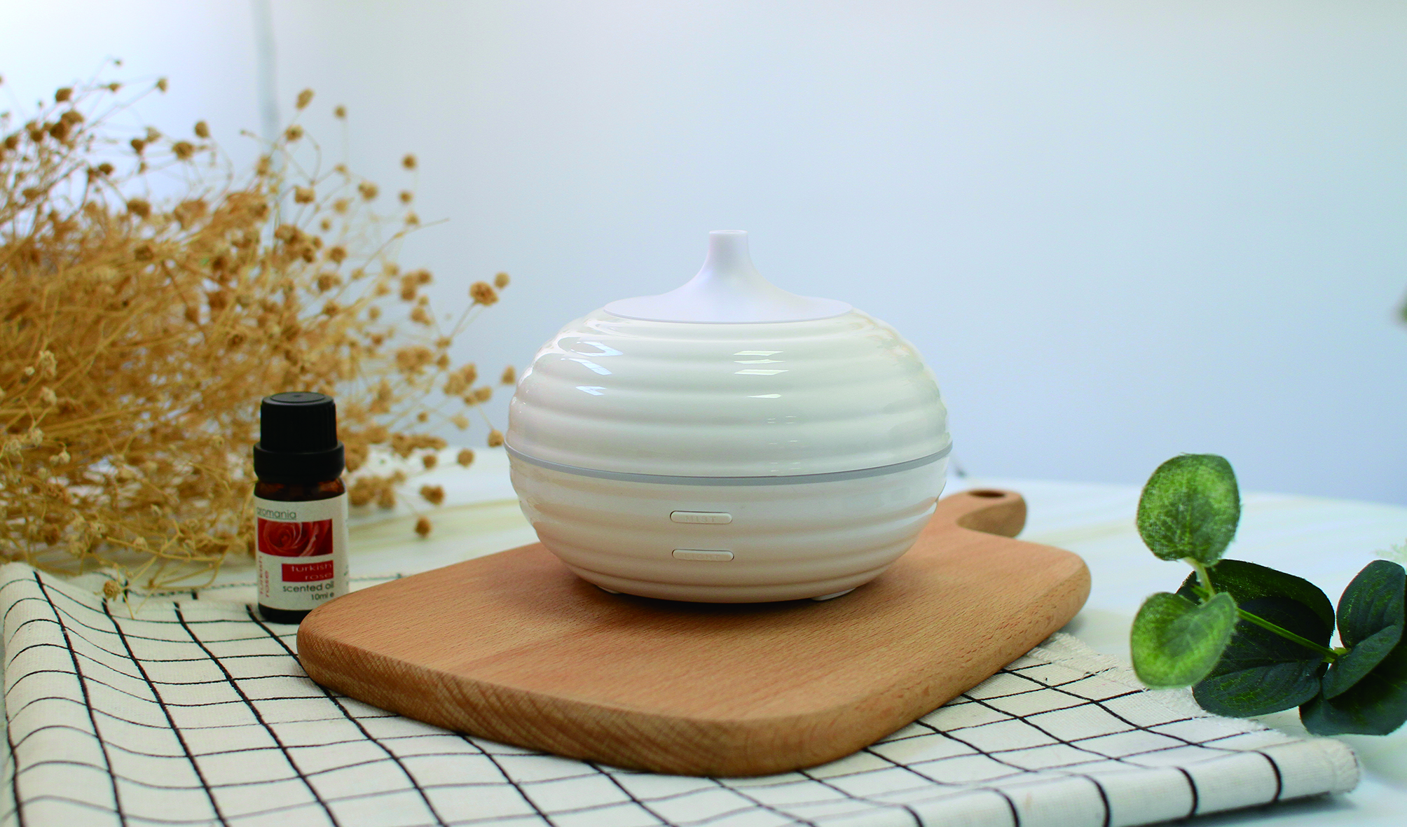 Fragrance Bamboo Essential Oil Aroma Diffuser Mini Ultrasonic
