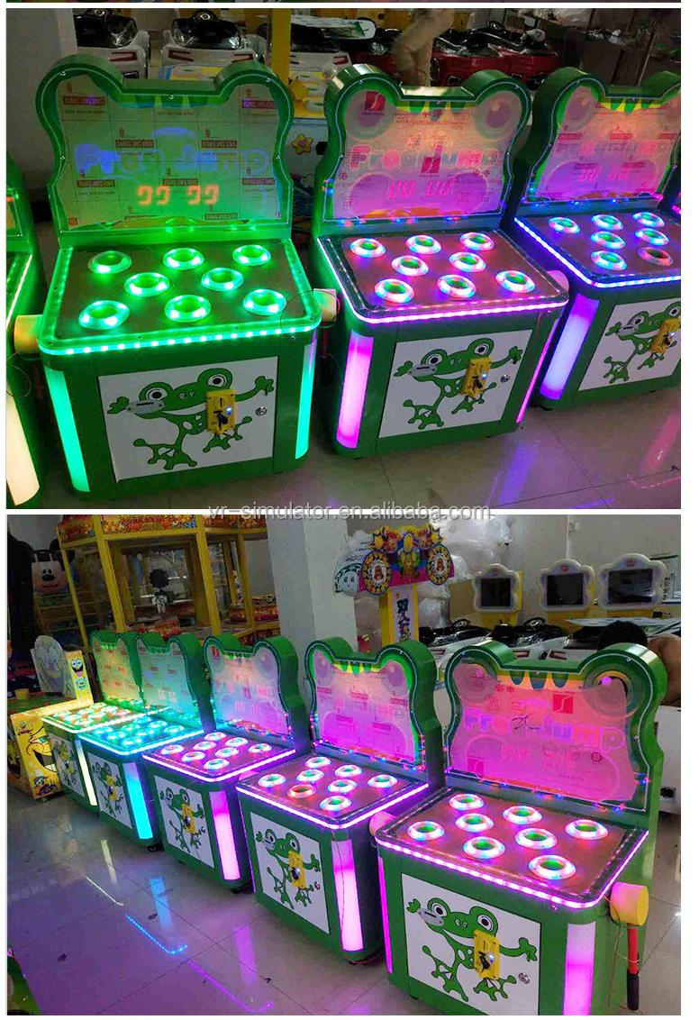 Dreamland coin operated hammer ticket games crazy hitting frog kids game machine