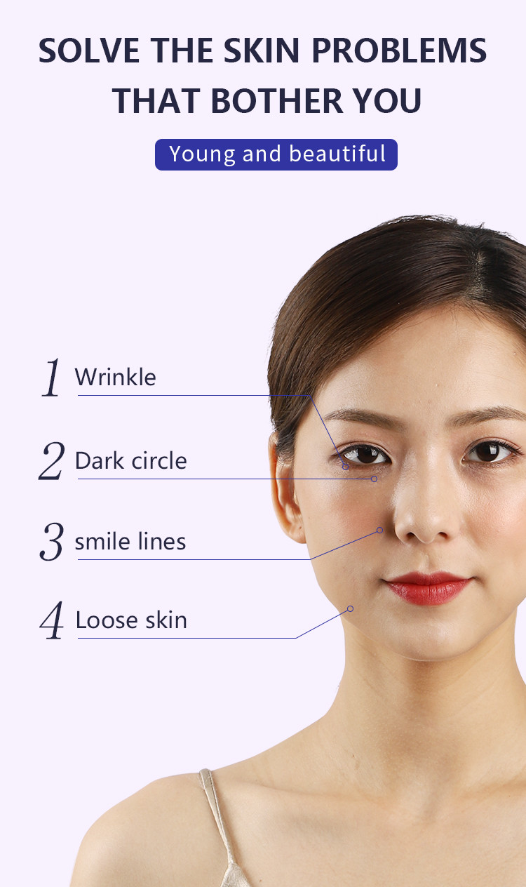 Microcurrent Therapeutic 0.9W Eye And Face Massager Red Light Wand