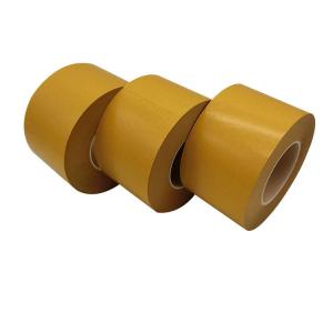 China Anti Slip Yellow Carpet Adhesive Tape Double Sided oilproof for Rug wholesale