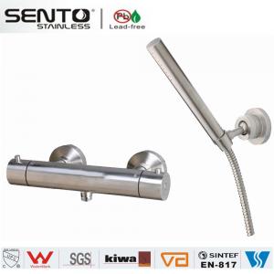 China 2016 new product stainless steel thermostatic bath shower mixer wholesale